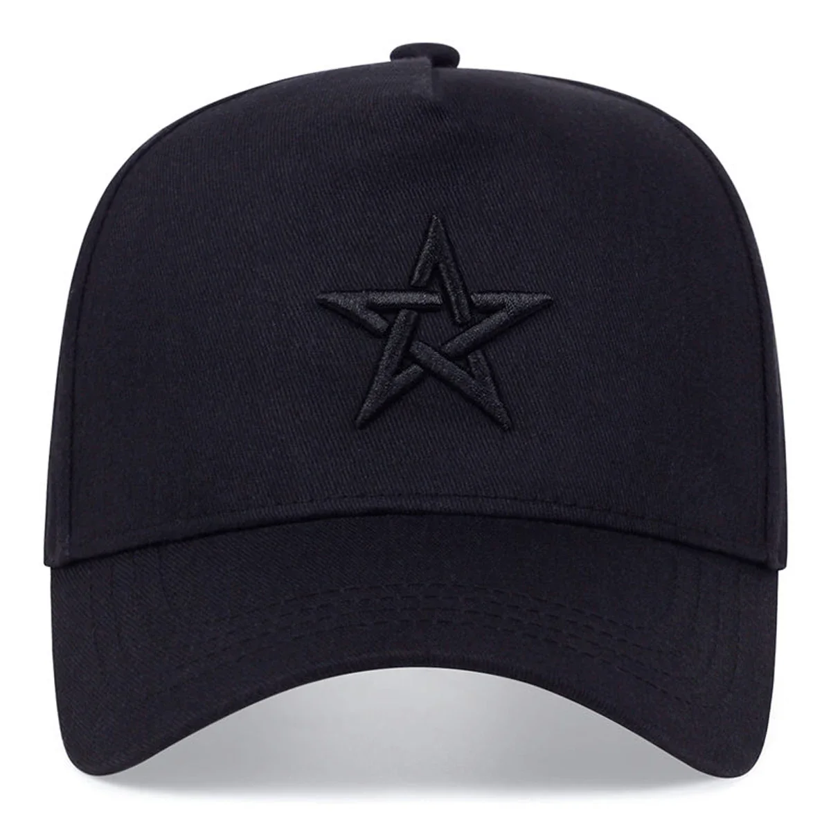 Boné Masculino Aba Curva Black Star - Image 3