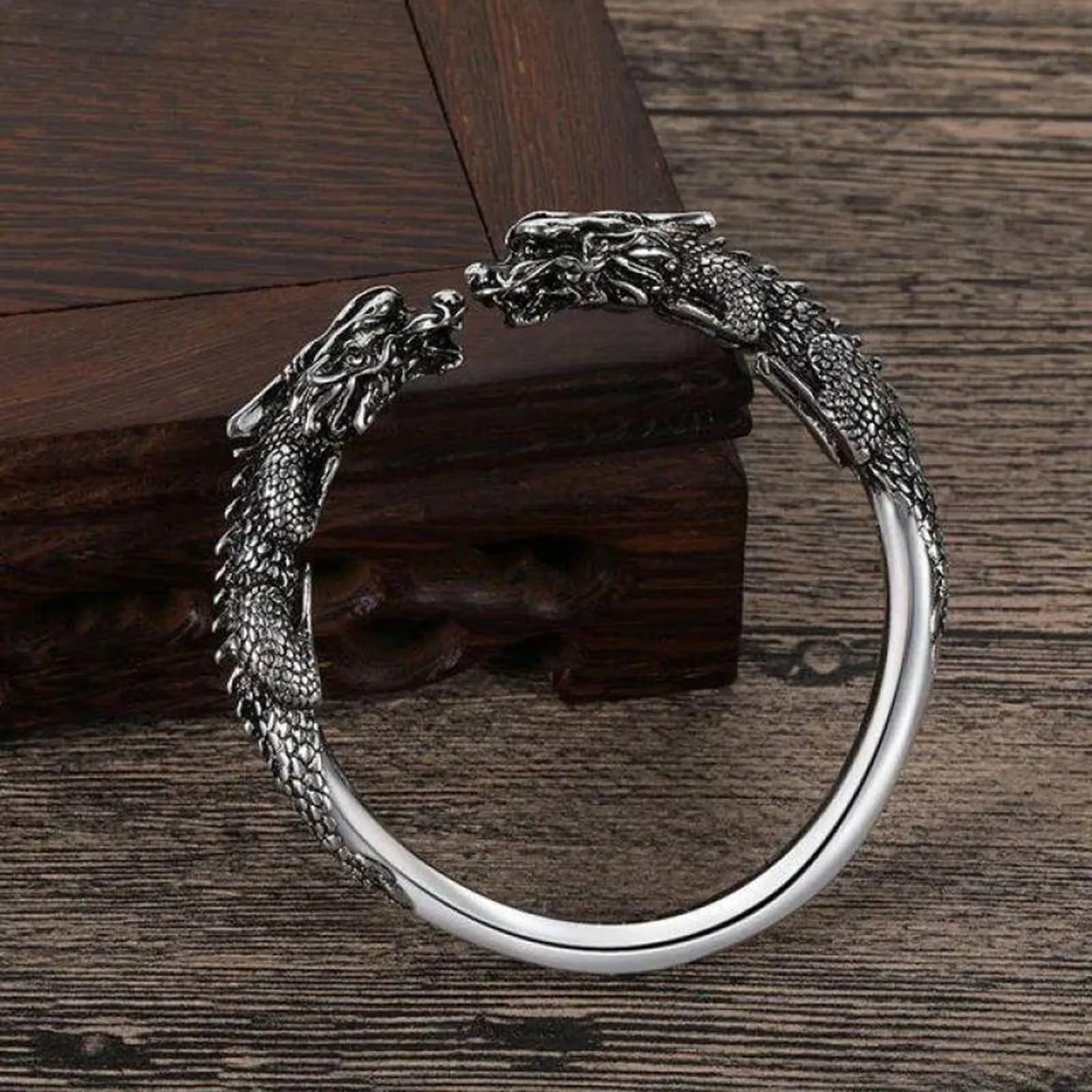 Bracelete Masculino em Aço Dragon - Image 5