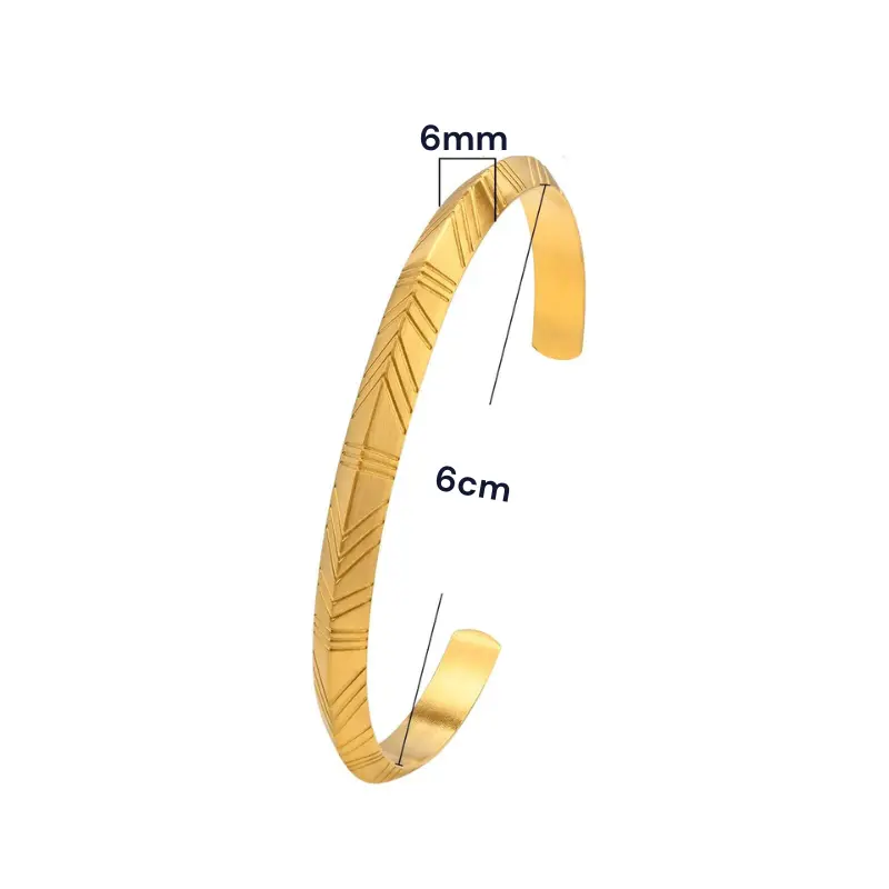 Bracelete Masculino em Aço Inoxidável Forest - Image 11