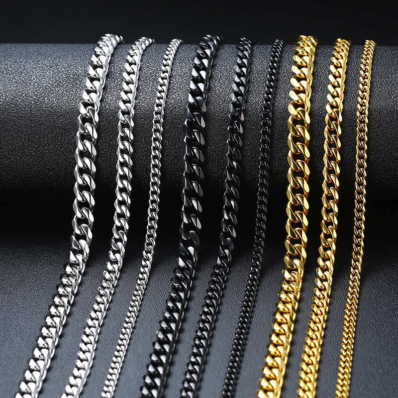 Corrente Masculina 55cm em Aço Inoxidável - Image 13