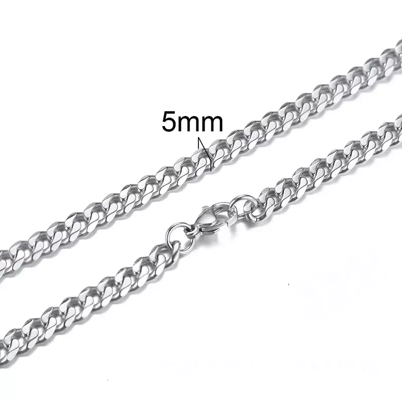 Corrente Masculina 50cm em Aço Inoxidável - Image 11