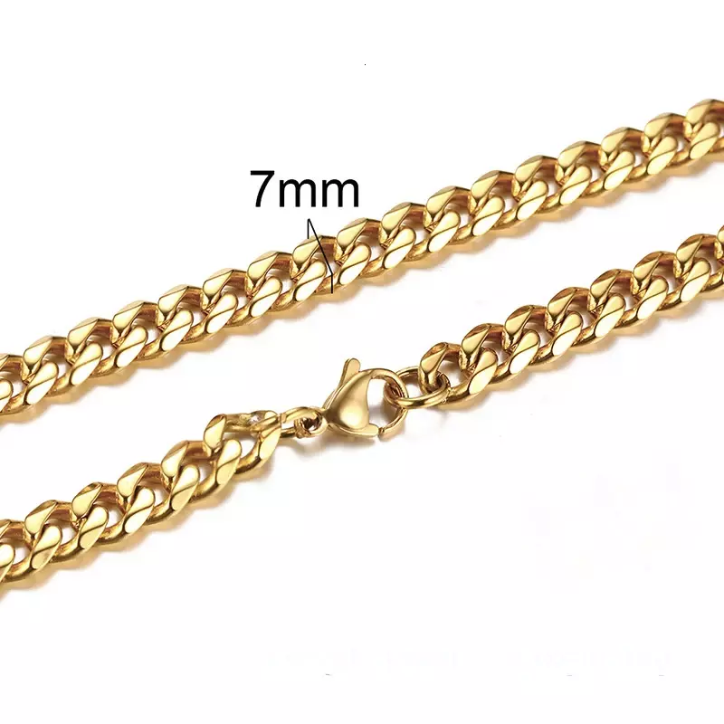 Corrente Masculina 50cm em Aço Inoxidável - Image 9