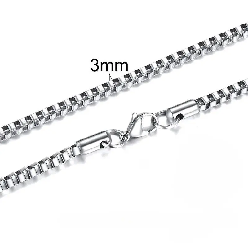 Corrente Masculina Elo 50cm em Aço Inoxidável - Image 4