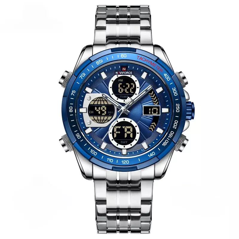 Relógio Masculino Aço Inox 3018 - Image 3