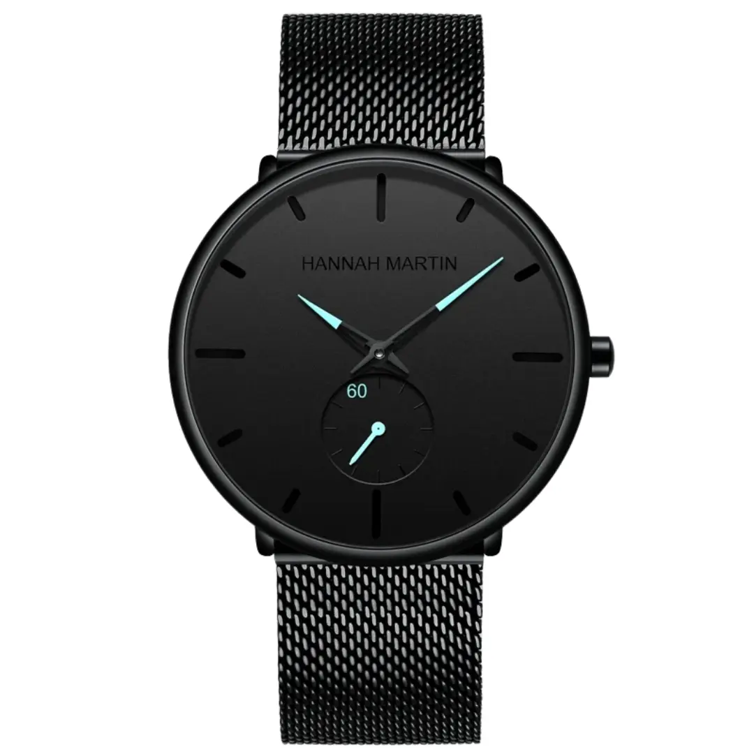 Relógio Masculino em Quartzo Minimalista Hannah Martin Agon - Image 6