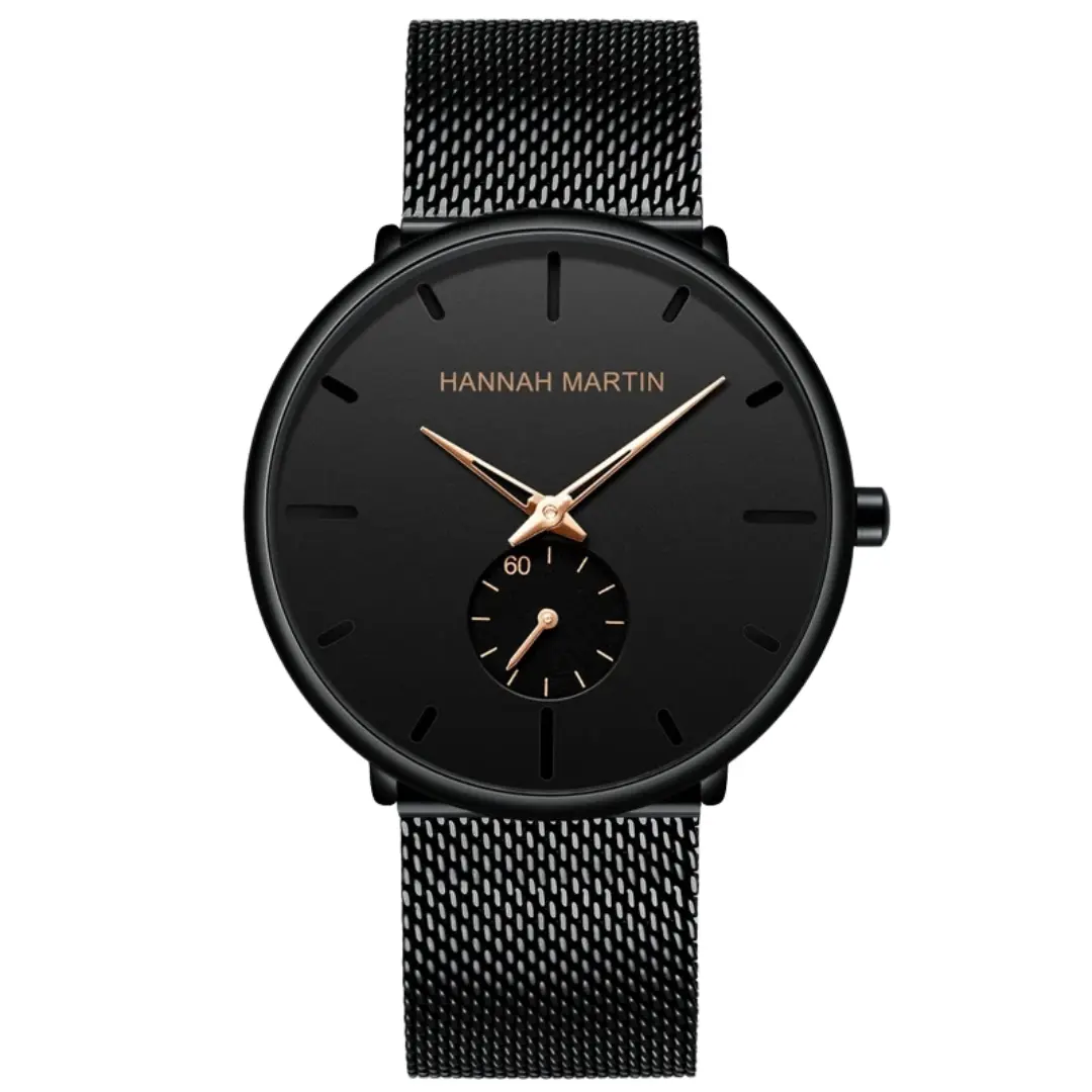 Relógio Masculino em Quartzo Minimalista Hannah Martin Agon - Image 7